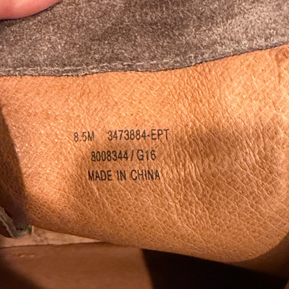 Frye Brown Suede Ankle Booties - Picture 5 of 6